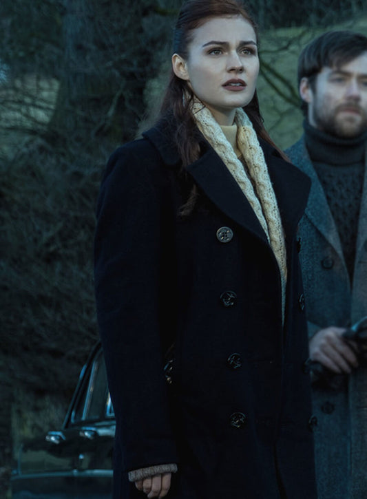 Brianna Randall Fraser Outlander Black Coat