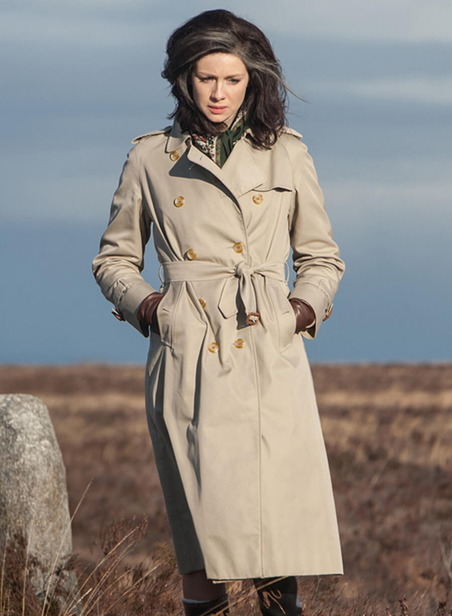Caitriona Balfe Outlander Trench Coat