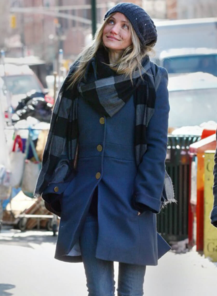 Cameron Diaz Street Style Coat