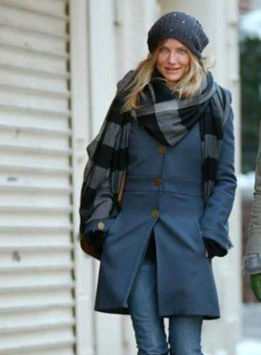 Cameron Diaz Street Style Coat