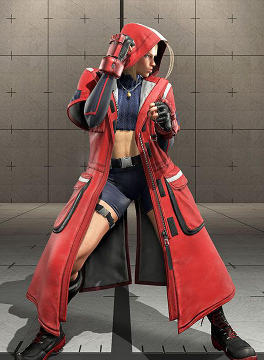 Cammy White Street Fighter 6 Leather Coat