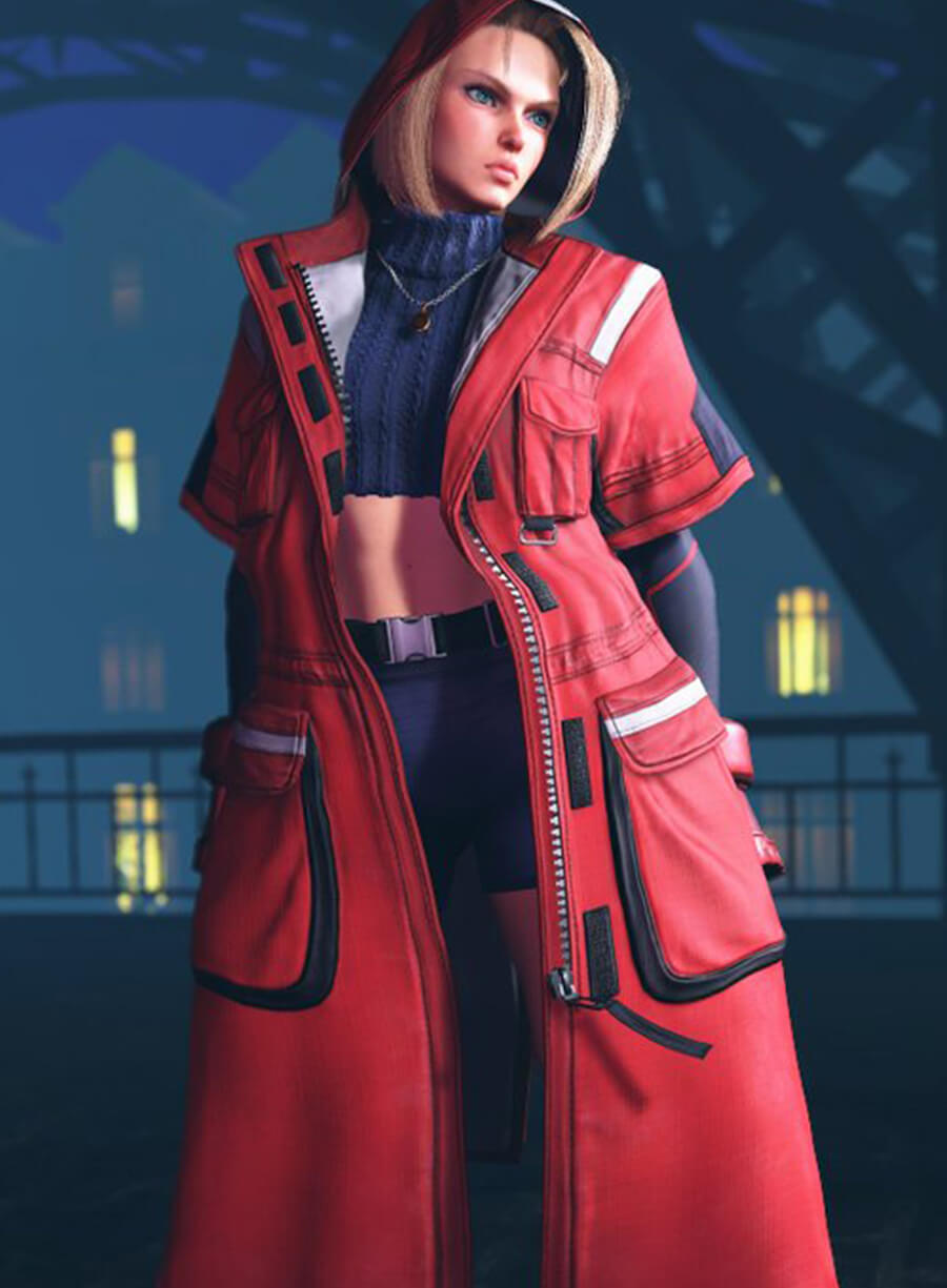 Cammy White Street Fighter 6 Leather Coat