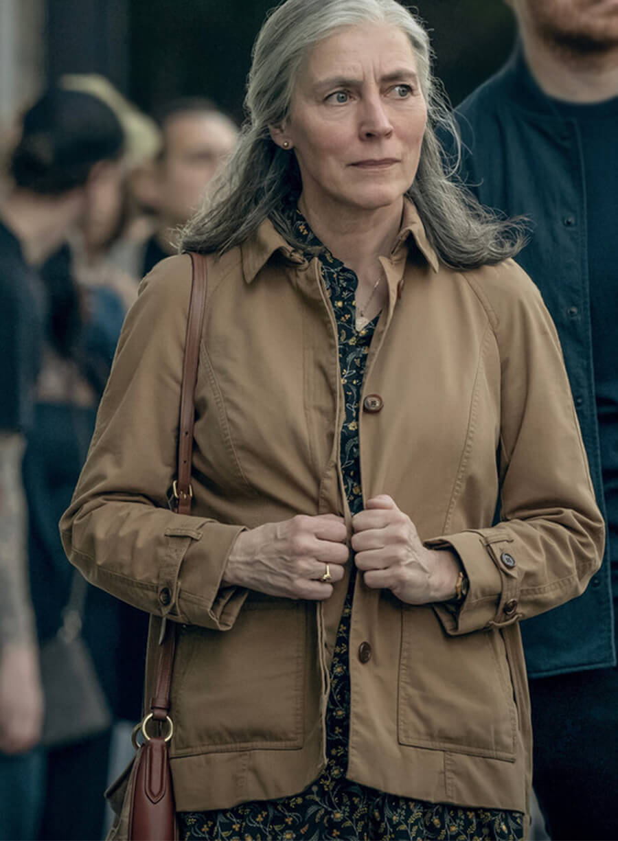 Catherine Standish Slow Horses S03 Brown Jacket