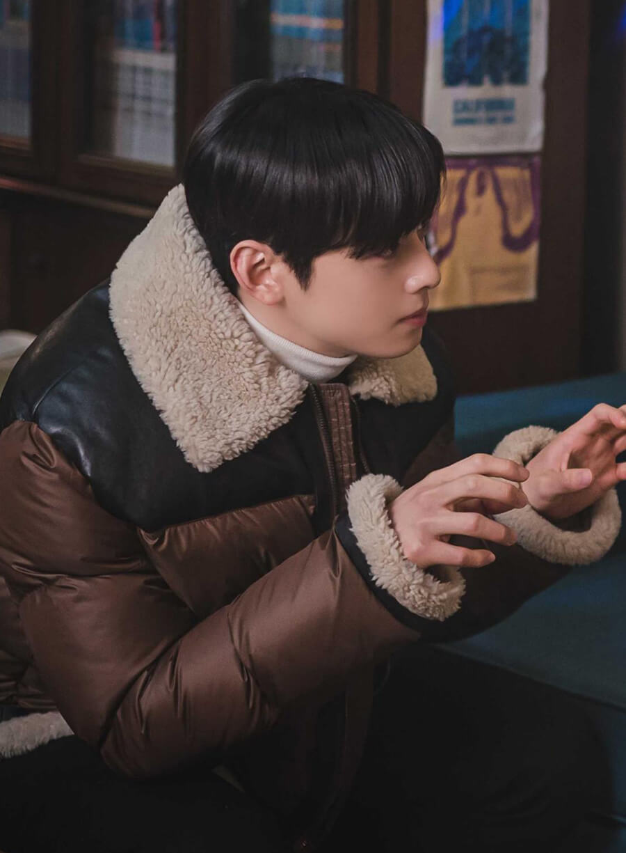 Cha Eun-woo True Beauty Puffer Jacket