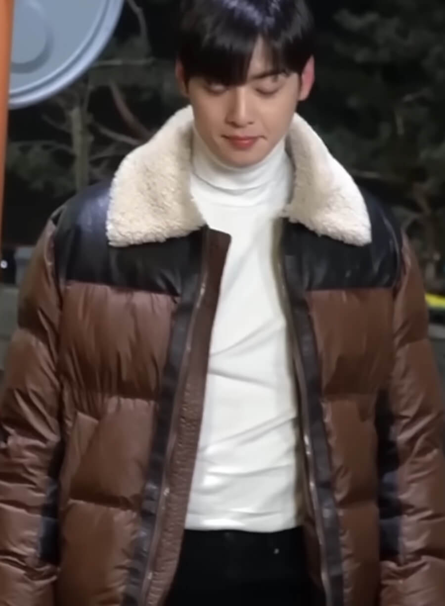 Cha Eun-woo True Beauty Puffer Jacket