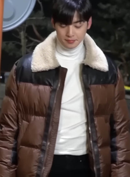 Cha Eun-woo True Beauty Puffer Jacket