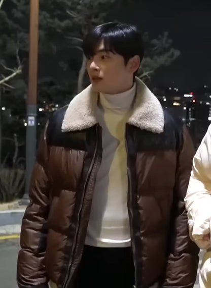 Cha Eun-woo True Beauty Puffer Jacket