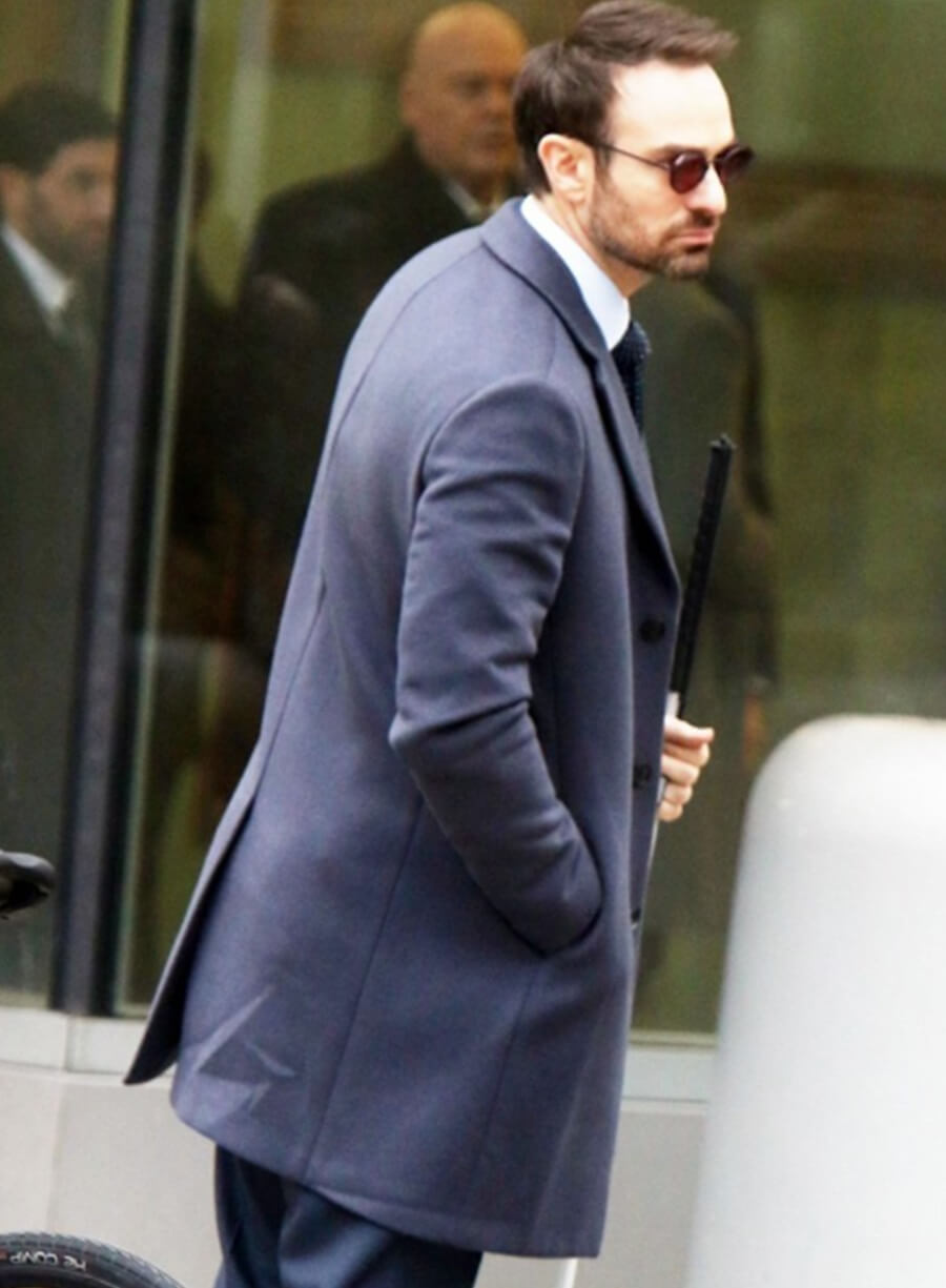 Charlie Cox Daredevil: Born Again Blue Coat