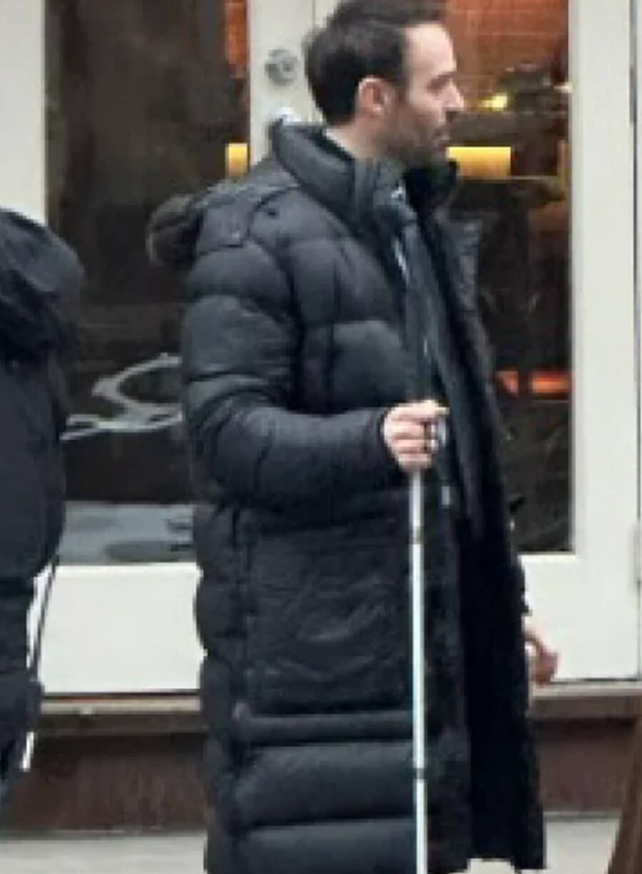 Charlie Cox Daredevil: Born Again Puffer Coat