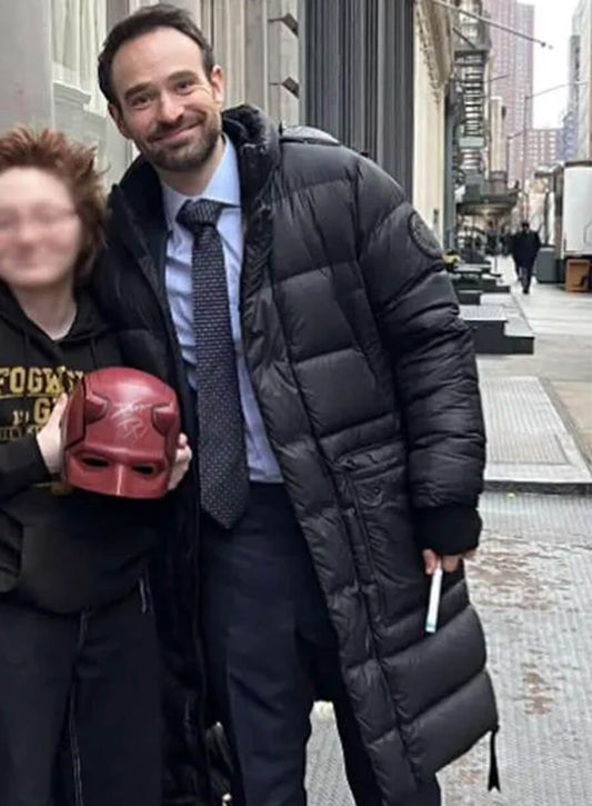 Charlie Cox Daredevil: Born Again Puffer Coat