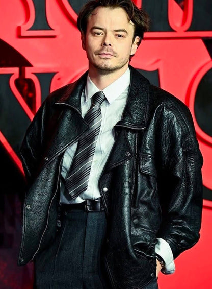 Charlie Heaton Stranger Things Season 5 Premiere Jacket