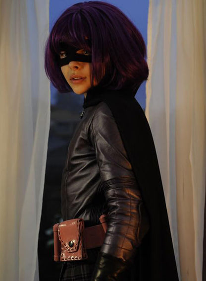 Chloë Grace Moretz Kick Ass Purple Costume Jacket