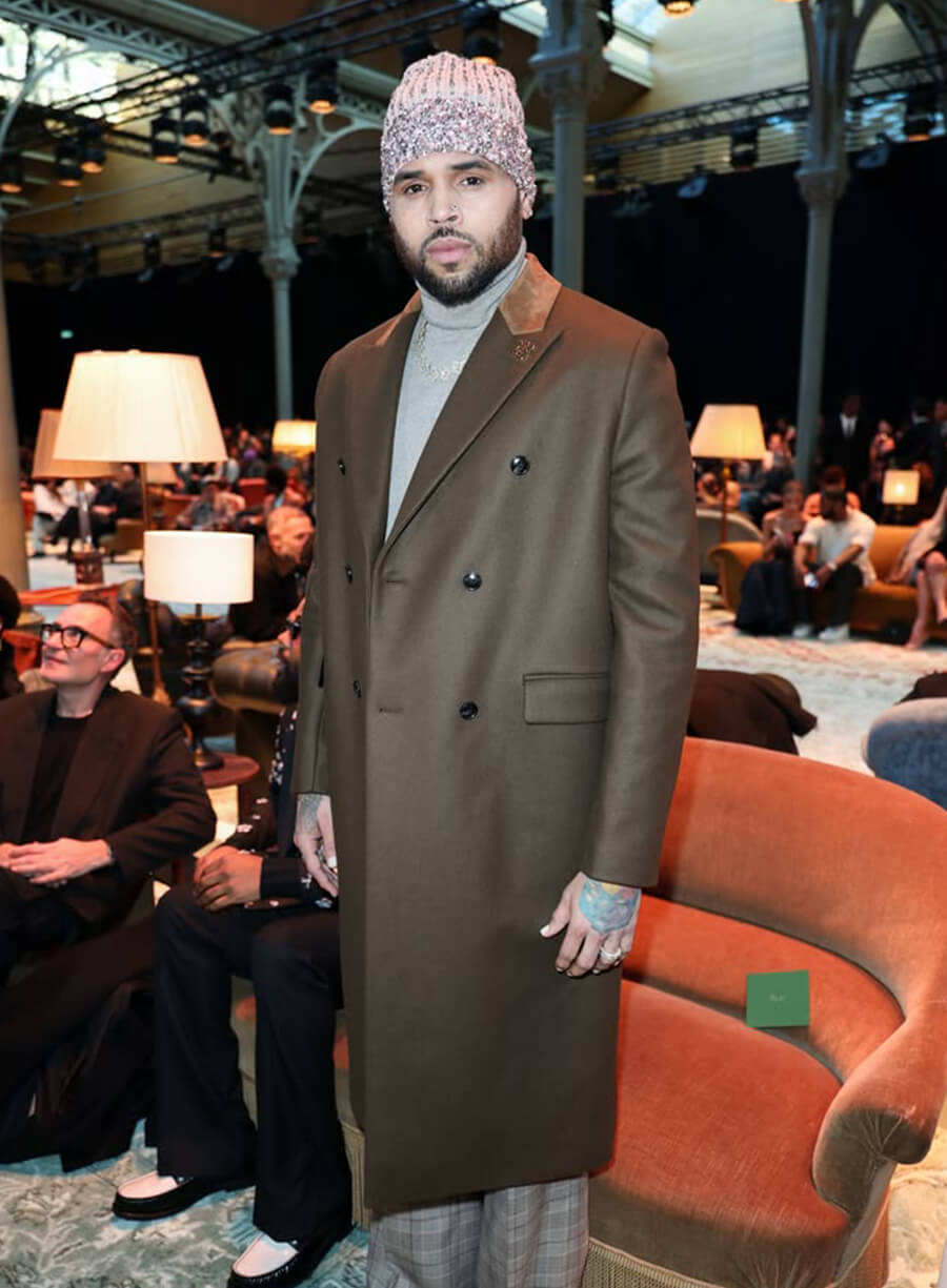 Chris Brown Autumn-Winter 2026 Collection Wool Coat