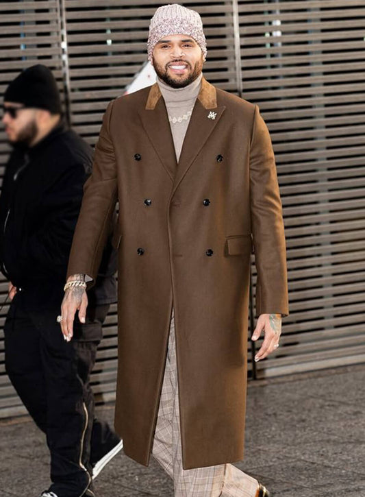 Chris Brown Autumn-Winter 2026 Collection Wool Coat