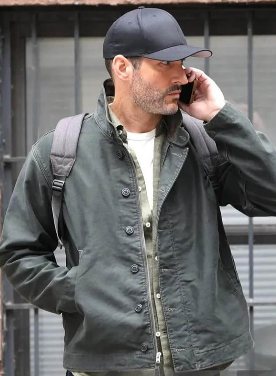 CIA 2026 Colin Glass Grey Cotton Jacket