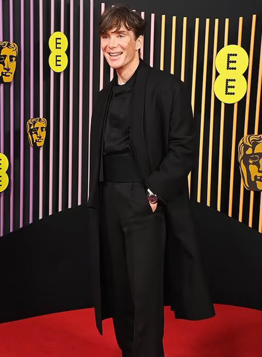 Cillian Murphy EE BAFTA Film Awards Coat