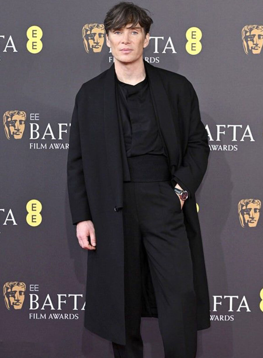 Cillian Murphy EE BAFTA Film Awards Coat