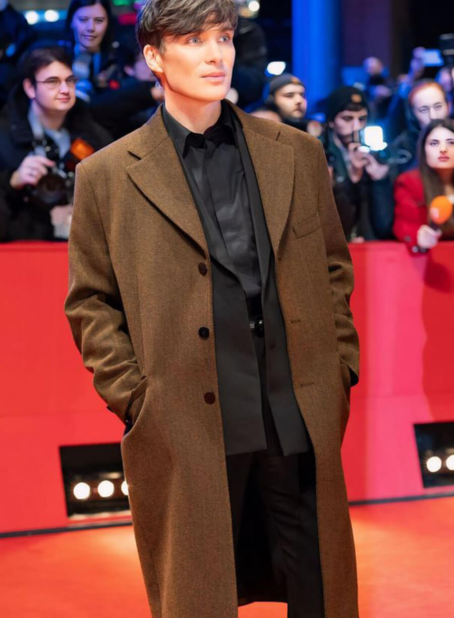 Cillian Murphy Small Things Like These Premiere Coat