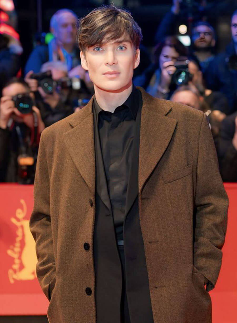 Cillian Murphy Small Things Like These Premiere Coat