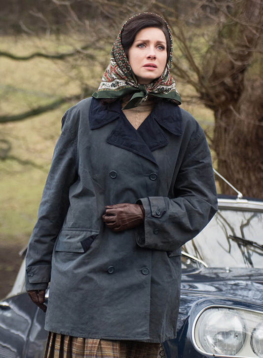 Claire Fraser Outlander Blue Coat