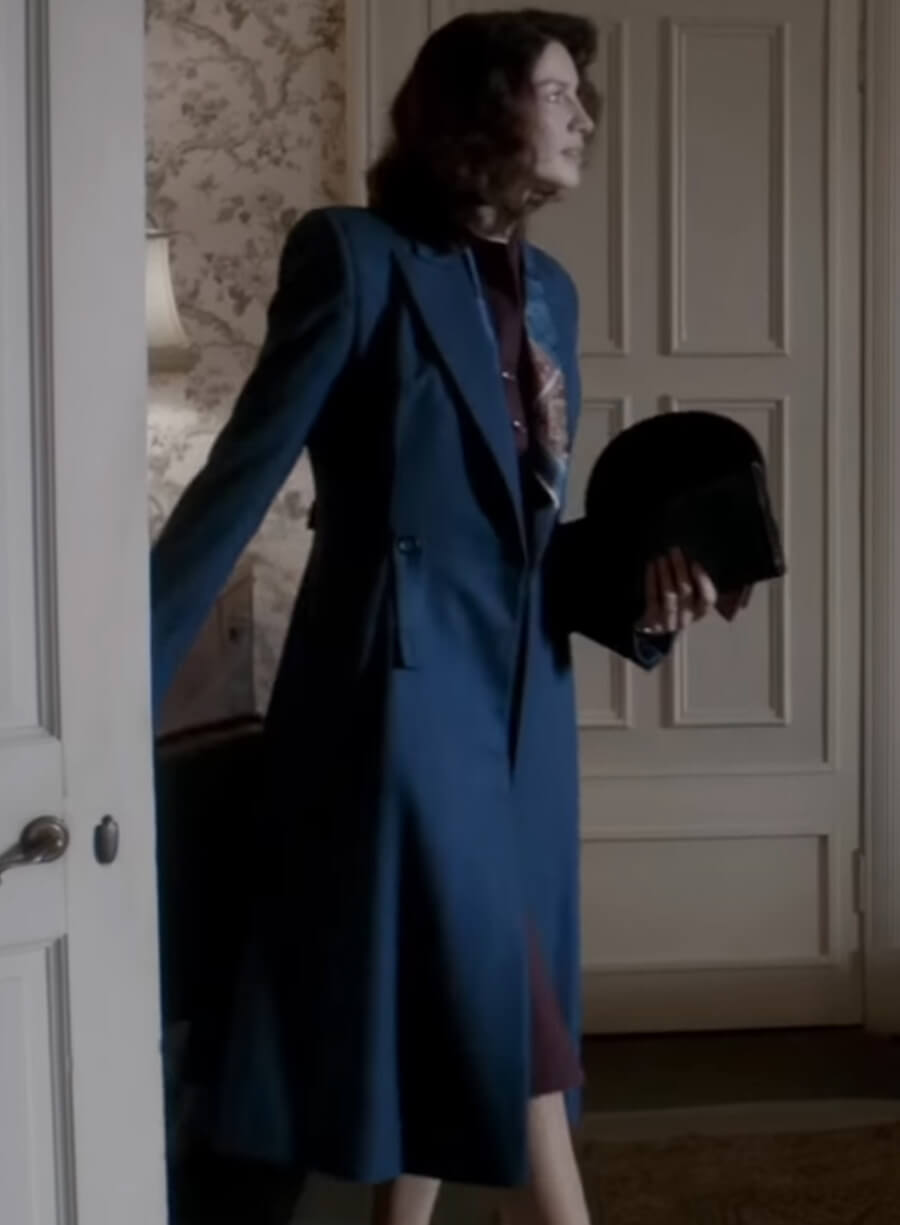 Claire Fraser Outlander Wool Coat