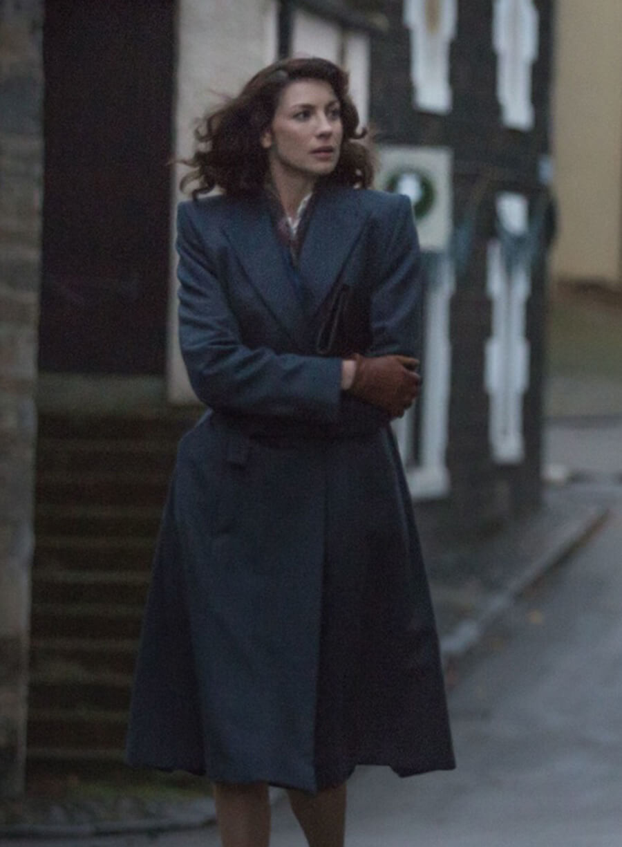 Claire Fraser Outlander Wool Coat