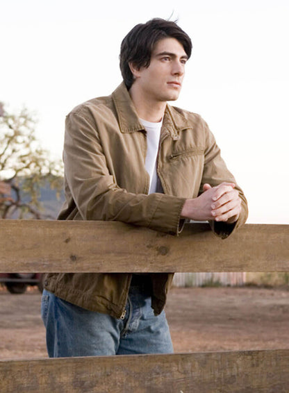 Clark Kent Superman Returns Brown Jacket