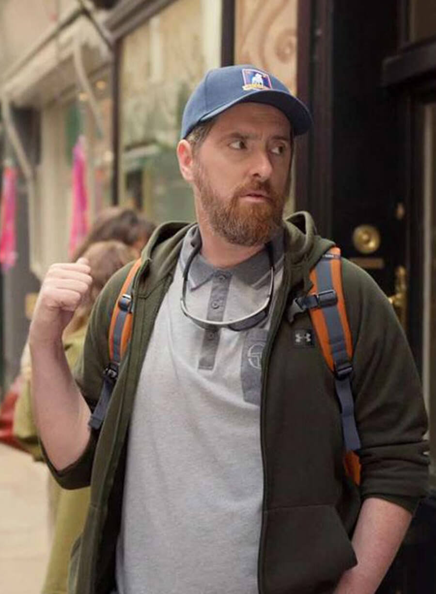 Coach Beard Ted Lasso Green Hoodie