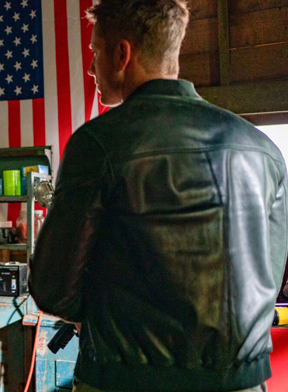 Colter Shaw Tracker S02 Green Bomber Jacket
