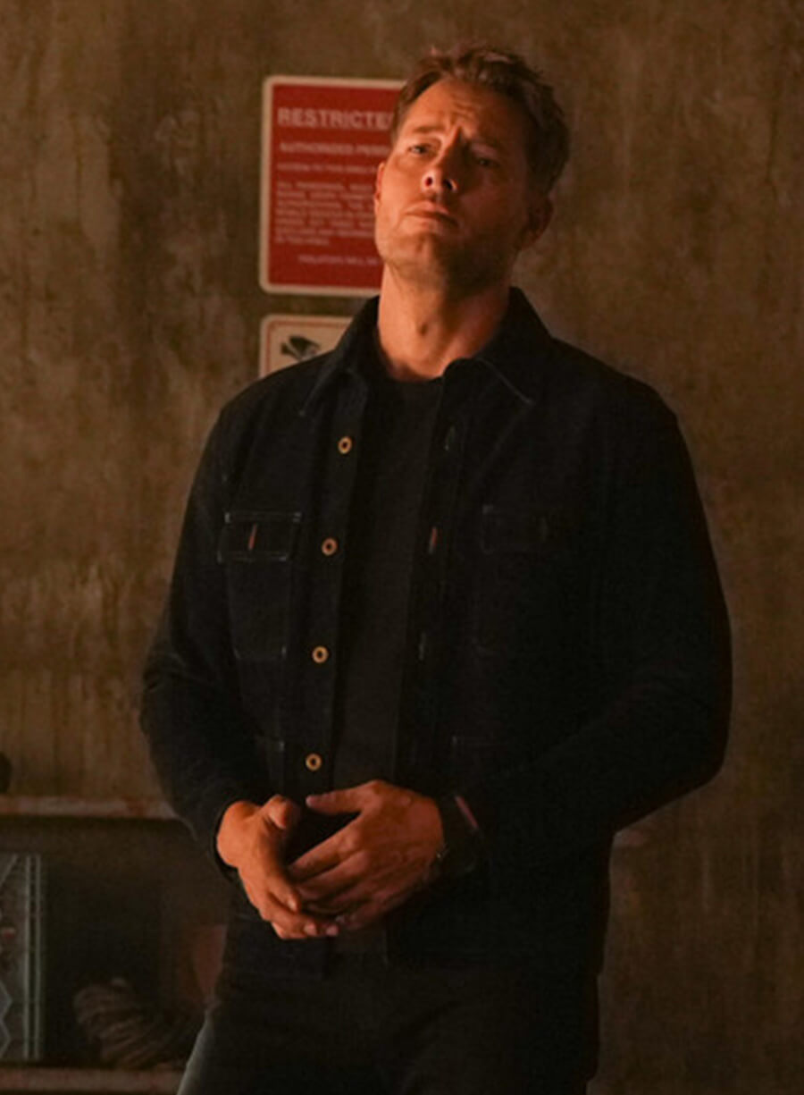 Colter Shaw Tracker Season 03 Blue Suede Jacket
