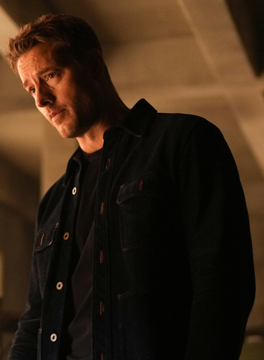Colter Shaw Tracker Season 03 Blue Suede Jacket