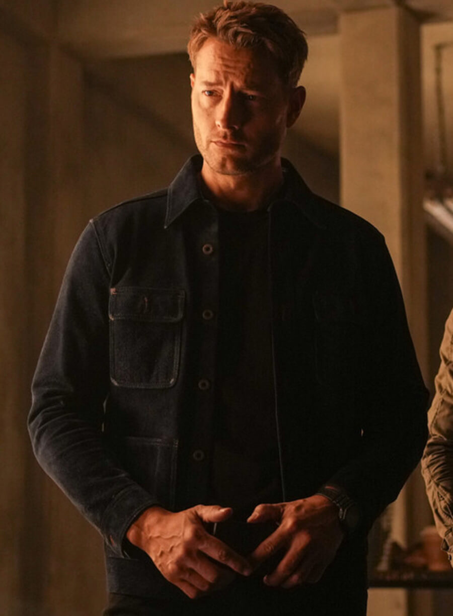 Colter Shaw Tracker Season 03 Blue Suede Jacket