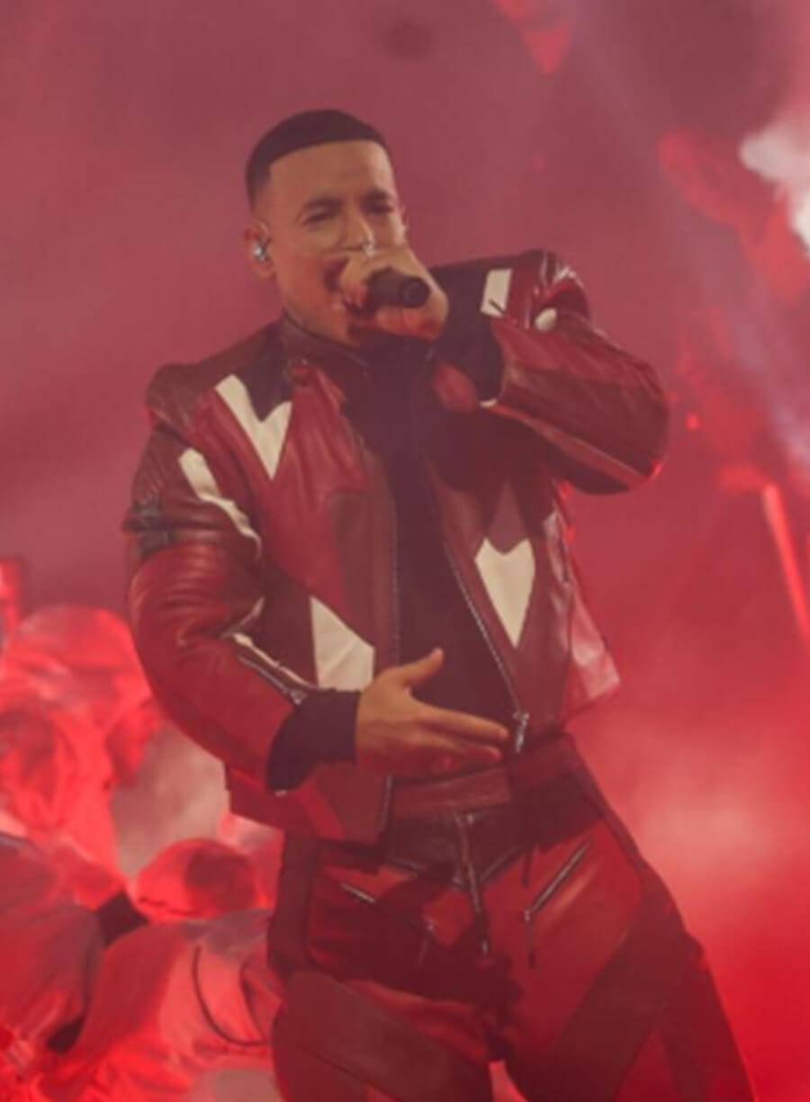 Daddy Yankee MotoGP Awards 2025 Leather Jacket