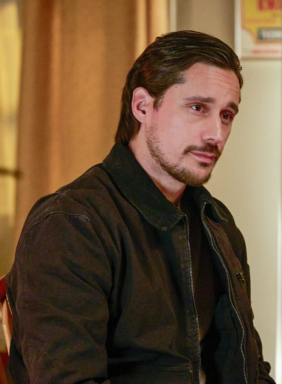 Dave Memory Of A Killer S01 Brown Jacket