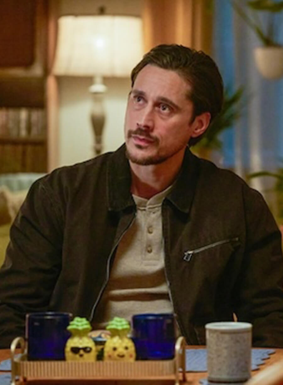 Dave Memory Of A Killer S01 Brown Jacket
