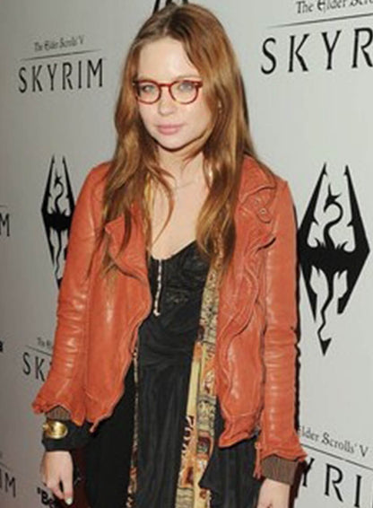 Daveigh Chase Elder Scrolls V: Skyrim Leather Jacket