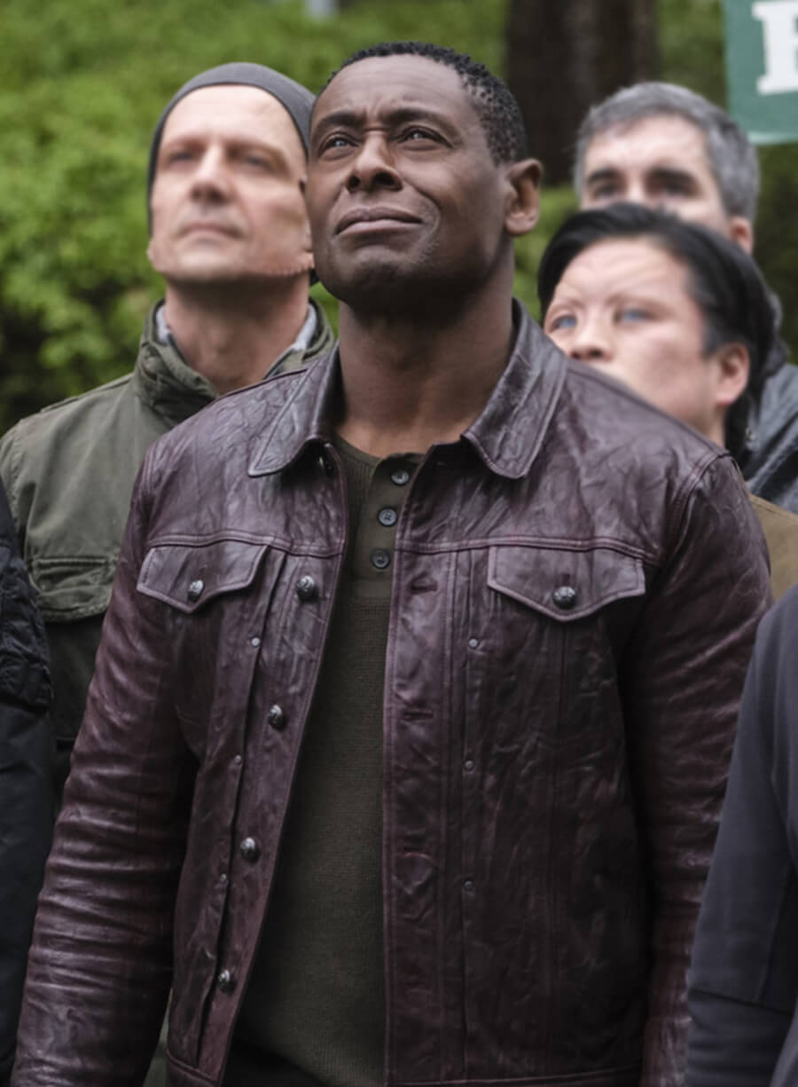 David Harewood Supergirl Leather Jacket