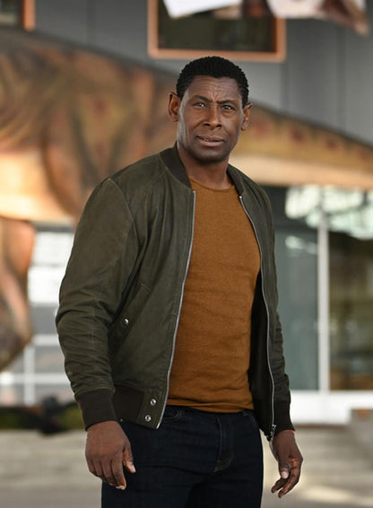 David Harewood Supergirl S05 Bomber Jacket