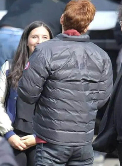Demon Crowley Good Omens Puffer Jacket