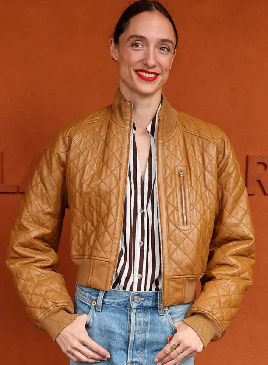 Dorothee Gilbert French Open 2026 Quilted Jacket