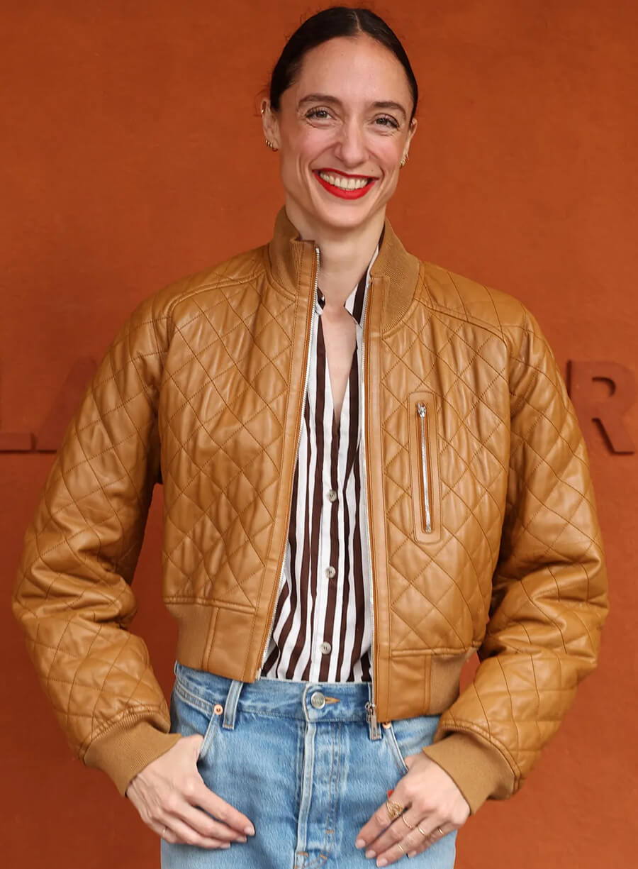 Dorothee Gilbert French Open 2026 Quilted Jacket
