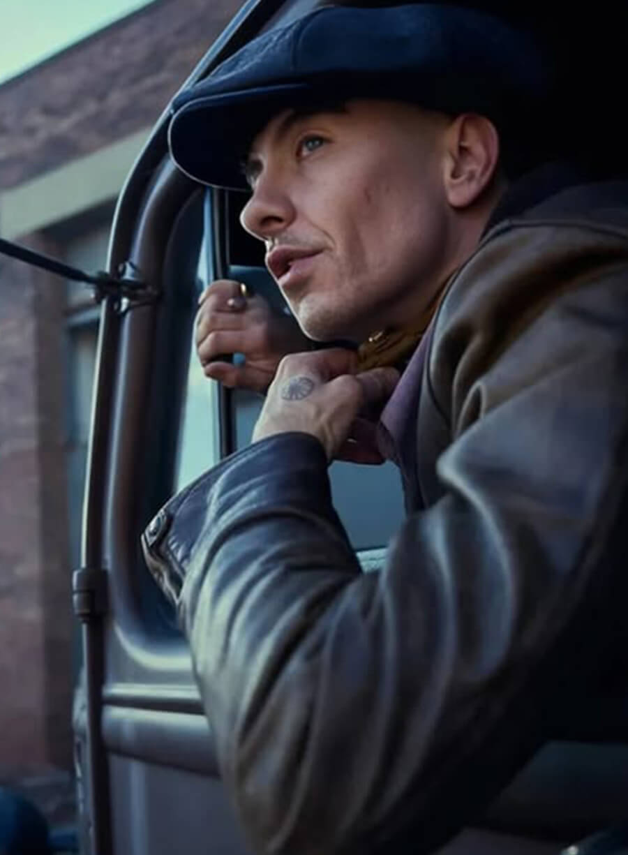 Duke Shelby Peaky Blinders: The Immortal Man Leather Jacket