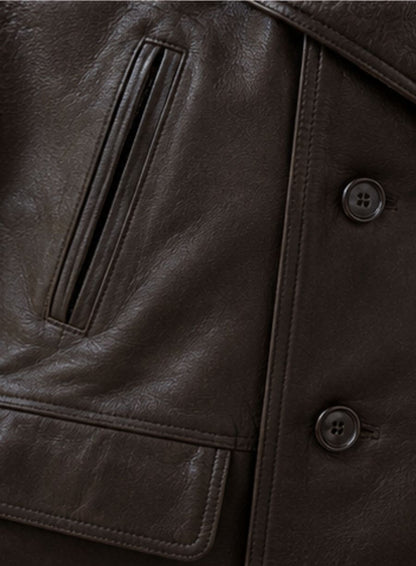 Duke Shelby Peaky Blinders: The Immortal Man Leather Jacket