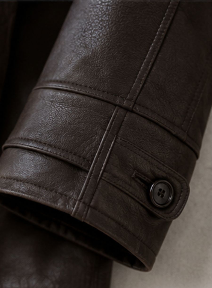 Duke Shelby Peaky Blinders: The Immortal Man Leather Jacket