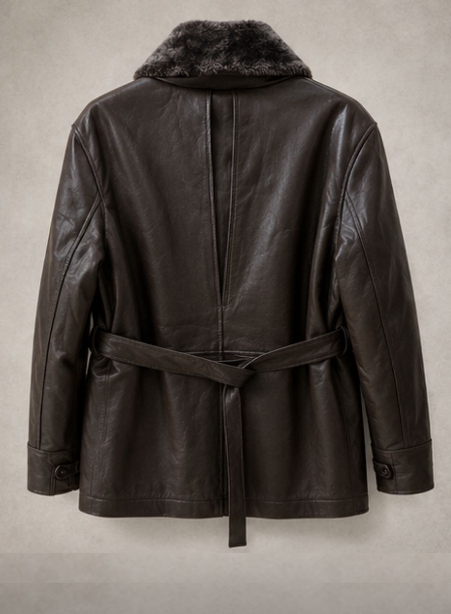 Duke Shelby Peaky Blinders: The Immortal Man Leather Jacket