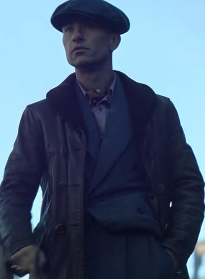 Duke Shelby Peaky Blinders: The Immortal Man Leather Jacket