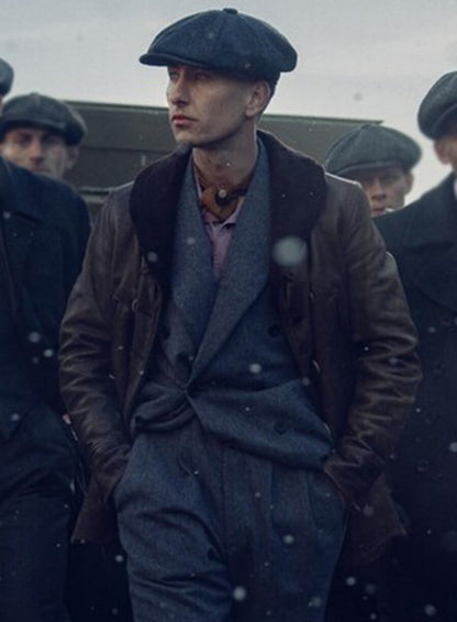 Duke Shelby Peaky Blinders: The Immortal Man Leather Jacket