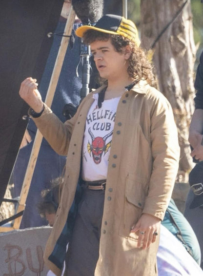 Dustin Henderson Stranger Things S05 Brown Coat