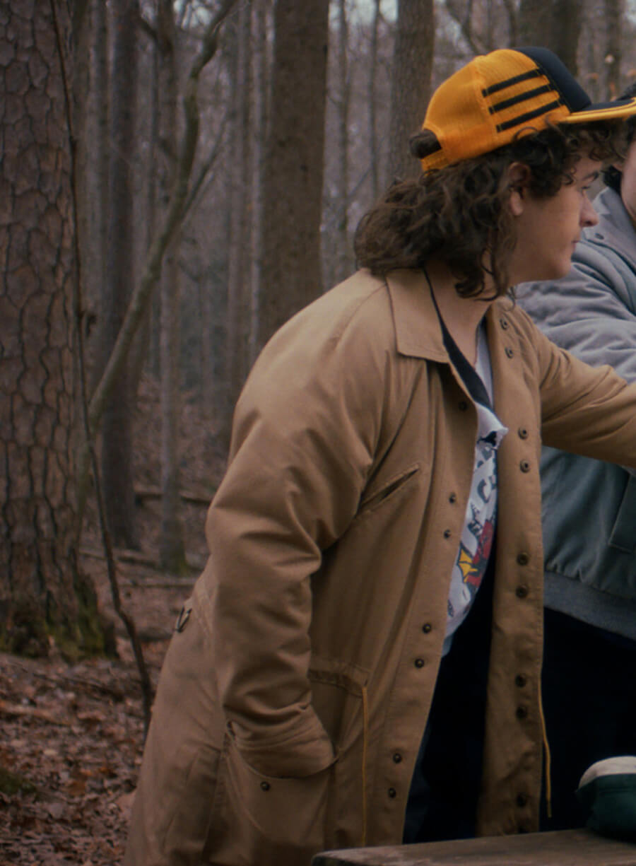 Dustin Henderson Stranger Things S05 Brown Coat
