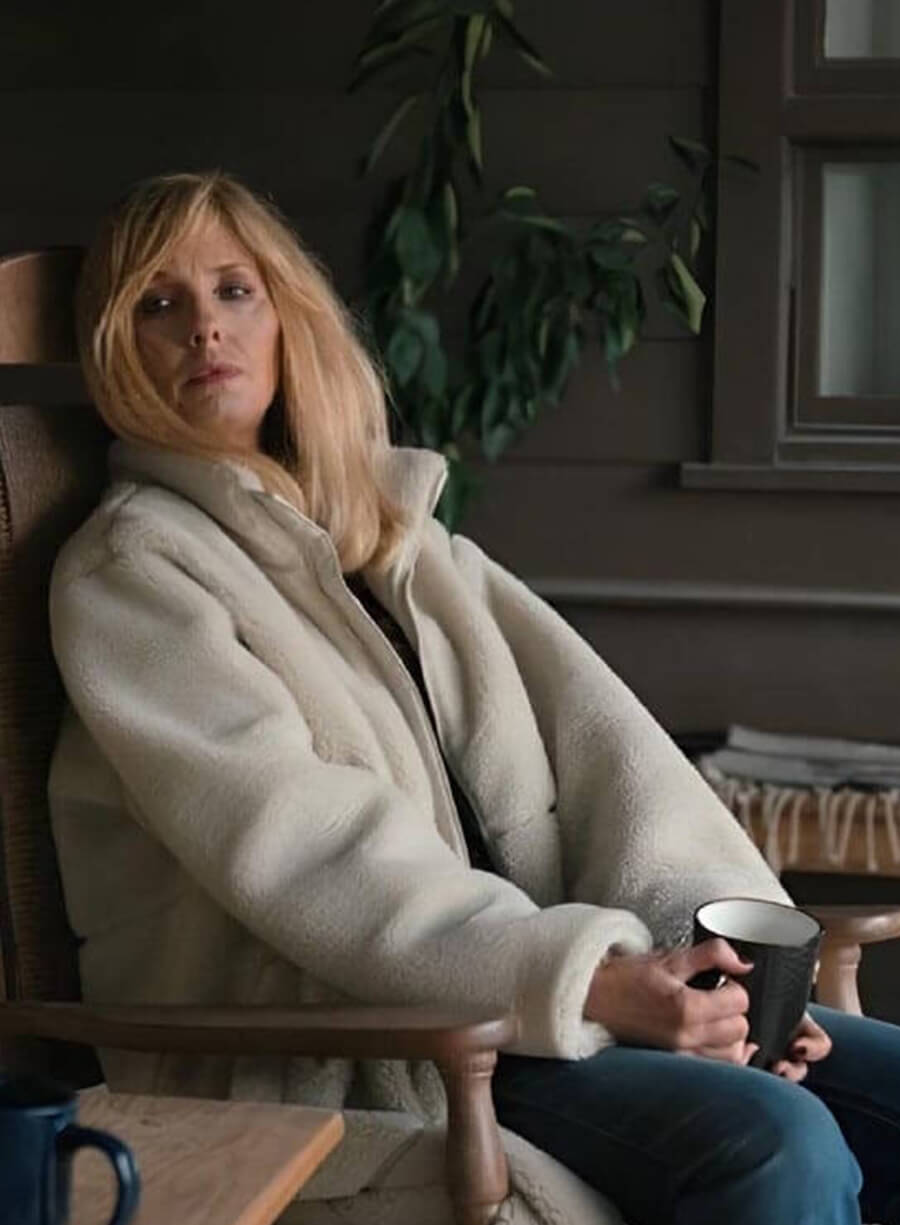 Dutton Ranch S01 Beth Dutton Sherpa Coat